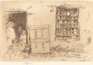 La Boutique de douceurs du village, 1887