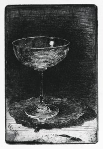 Le Verre de vin - James Abbott McNeill Whistler