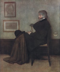 Portrait de Thomas Carlyle, Bibbys Annual, 1916-1917 - James Abbott McNeill Whistler