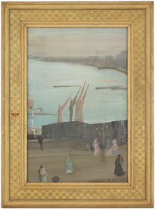 Variations en rose et gris : Chelsea, 1871-1872 - James Abbott McNeill Whistler