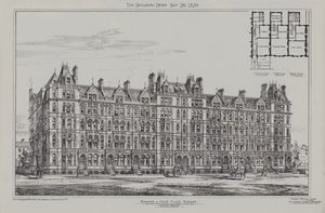 Cadogan Terrace, Cadogan et Hans Place Estate, Chelsea, 1879 - James Akerman
