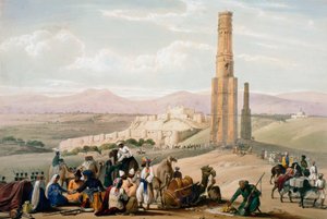 Forteresse et citadelle de Ghanzi, Première guerre anglo-afghane - James Atkinson