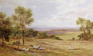 Collines de Cumberland depuis Wardrew House, Gilston - James Aumonier