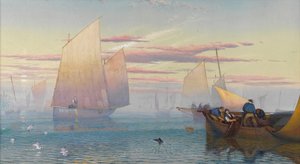 Ramener les filets - James Baker Pyne