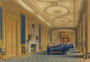 La salle du trône, château de Windsor - L