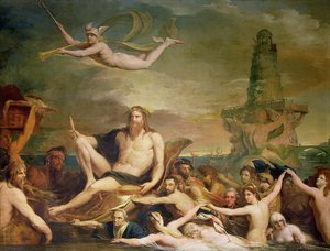 Commerce, ou le Triomphe de la Tamise, quatrième de la série Le Progrès de la Culture et de la Connaissance Humaines, c.1777-84