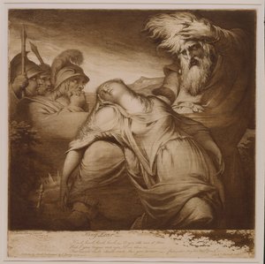Le Roi Lear et Cordelia