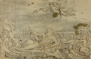 Étude pour Commerce ou le Triomphe de la Tamise, 1767-80
