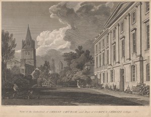 Vue de la cathédrale de Christ Church et d