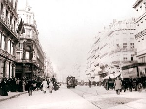 Scène de rue, Bruxelles, 1898