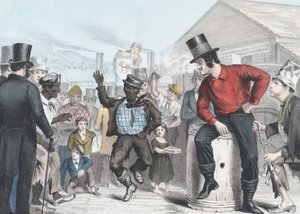 Danser pour des anguilles, 1848
