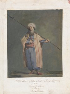 Noble Arabe de la tribu Beni-Koreish de la famille Harb à Beder-Hunein