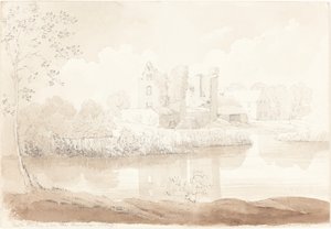 Château Rheban sur la rivière Barrow, Athy - James Bulwer