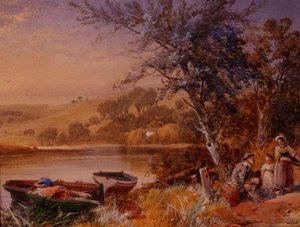 Au Bord du Lac (détail)