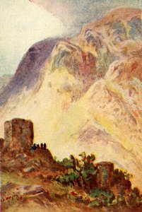 Mont Ebal et Mont Garizim - Jean iv. 20, vers 1924. Créateurs : James Clark, Henry A Harper