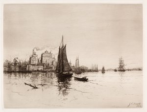 Scène de port, 1884 - James Craig Nicoll