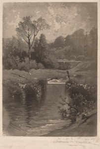 Un vieux barrage près de Montrose