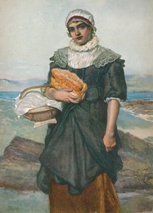 Une pêcheuse française, c1890, 1906