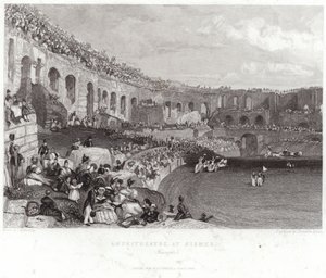 Amphithéâtre de Nîmes - James Duffield Harding