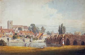 Aylesford, près de Maidstone, Kent, XIXe siècle - James Duffield Harding