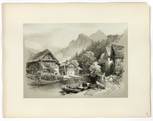 Brunnen, de Sélections Pittoresques - James Duffield Harding