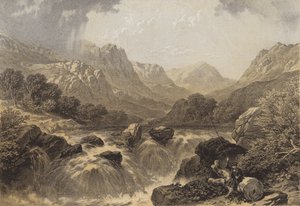 Chute du Tummel - James Duffield Harding
