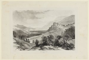 Pontcharra, château de Bayard - James Duffield Harding