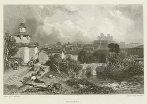 Spolète - James Duffield Harding