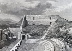 Théâtre Tragique, 1828 - James Duffield Harding