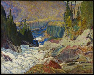 Chutes, rivière Montréal, 1920