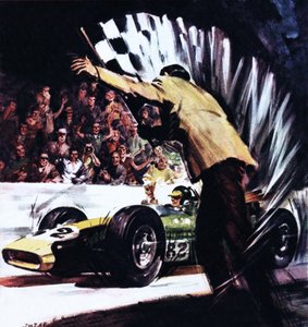 Jim Clark remporte la grande course de l