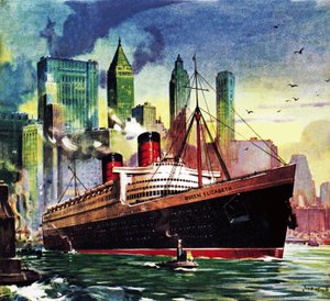 RMS Queen Elizabeth - James Edwin McConnell