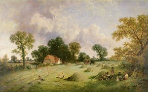Fauchage en Hampshire - James Edwin Meadows