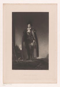 Portrait de John Philip Kemble, en Hamlet - James Egan
