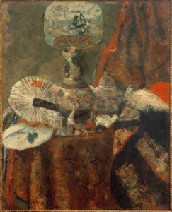Chinoiseries, éventails et tissus
