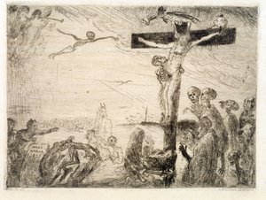 Le Christ tourmenté par les démons - James Ensor