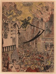 La Mort poursuivant le troupeau d