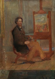 Ensor à son chevalet