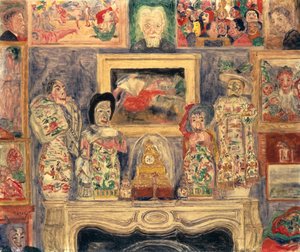 Intérieur avec trois portraits - James Ensor