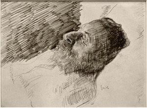 Mon père mort - James Sidney Ensor