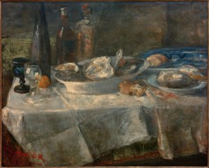 Nature morte avec des huîtres