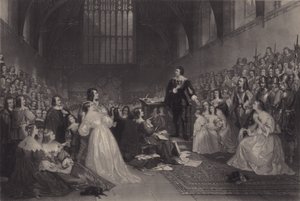 Le procès de Thomas, comte de Strafford, dans le Westminster Hall, 1641 - James F. Scott