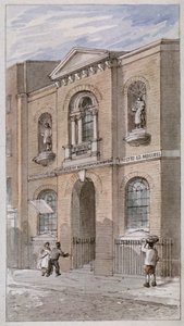Écoles de St Bride, Bride Lane, Cité de Londres, 1840