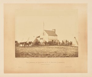 Le Shebang, ou les quartiers de la Commission sanitaire américaine, Brandy Station - James Gardner