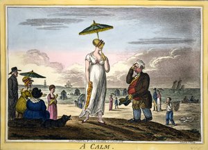 Un calme, pub. H Humphrey, Londres, 1810 - James Gillray