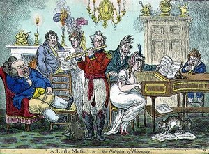 "Un peu de musique, ou les délices de l