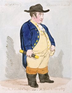Une Récolte Naturelle; Alias - Une Boulette de Norfolk, publié par Hannah Humphrey en 1791