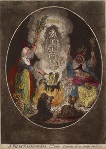 Une fantasmagorie; - Scène - Conjuration d