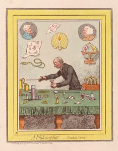 Un philosophe : Conduit Street - James Gillray