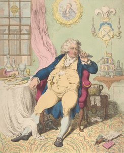 Un voluptueux sous les horreurs de la digestion, 2 juillet 1792